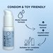Mister Size Delay Gel, compatível com preservativos e brinquedos