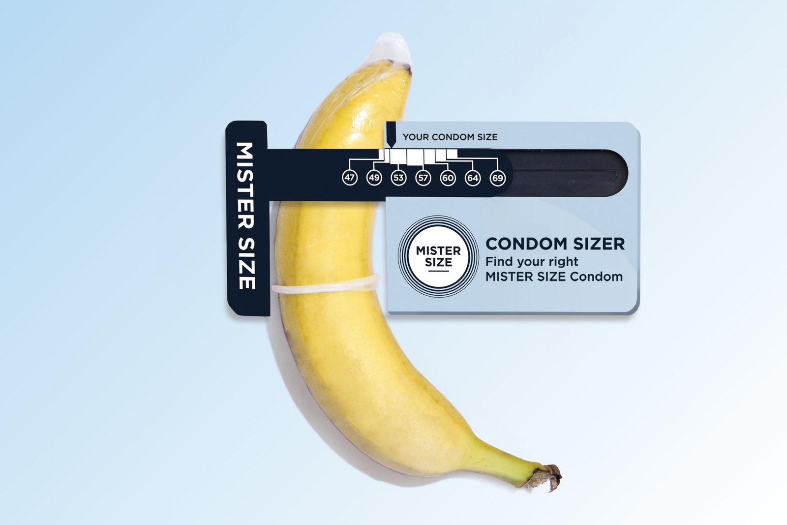 O medidor de preservativos - um calibrador para determinar o tamanho do preservativo